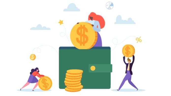 Self funding money illustration